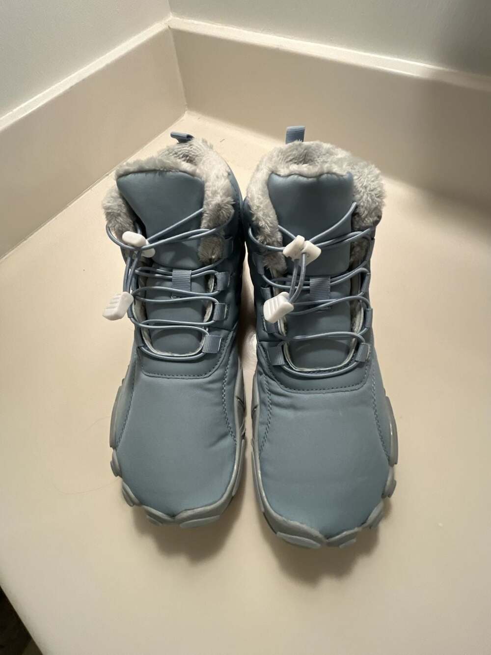 Hike Footwear Light Blue Barefoot Ankle Booties